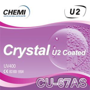 Tròng kính Chemi Crystal U2 Coated 1.67